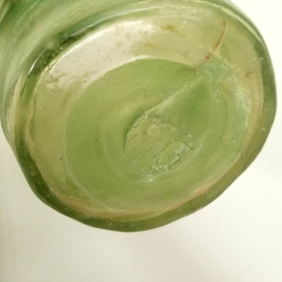 hand blown glass pitcher - Picture 8 of 9